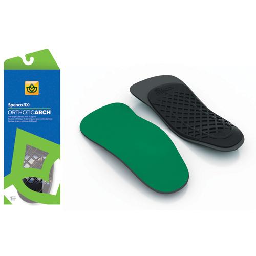 Orthotic Arch Supports 3/4 Length Size W 9-10  M 8-9