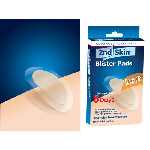 2nd Skin Blister Pads Pk/5