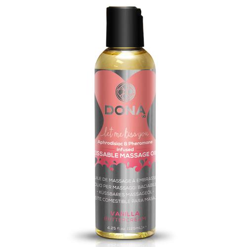 DONA Massage Oil Vanilla 3.75 fl oz