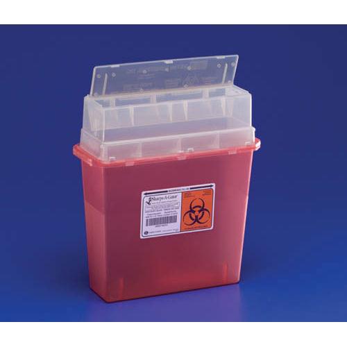 Sharps-A-Gator- Wall Mounted Unit- 5 Quart