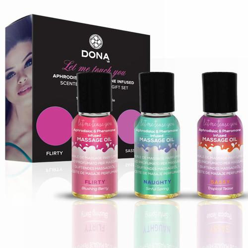 DONA Let Me Touch You Massage Gift Set