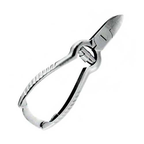 Toe Nail Cutter 5.5  w/Barrel Spring  Stainless Steel