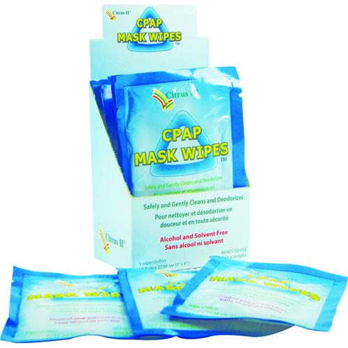 CPAP Mask Wipes Bx/12 (Foil Packs)