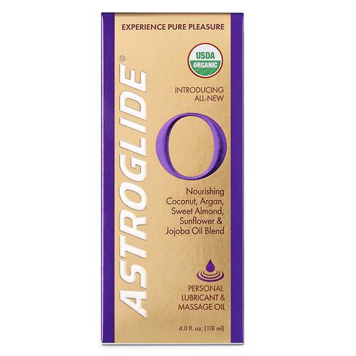 Astroglide O Massage Oil 4oz