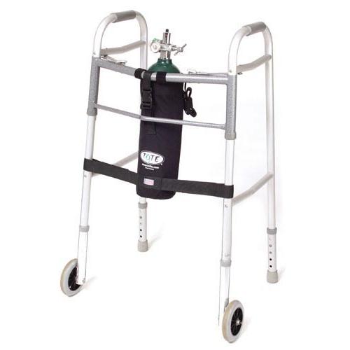 TOTE Oxygen Tank Carrier fits E-Cylinder for Wheeled Walker