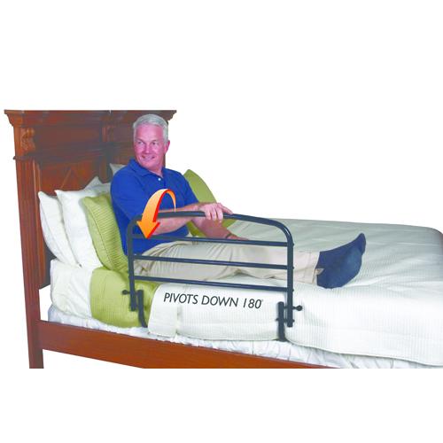 Fold-Down Safety Bed Rail