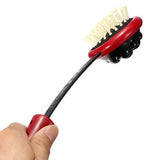 Dual Use Body Head Massage Tools Telescopic Extendable Back Scratcher Massager