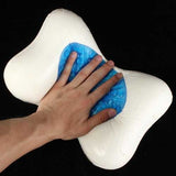 Squishies Squishy Gel Cooling Memory Foam Pillow Head Neck Cervical Protective Pillows Rest Pad