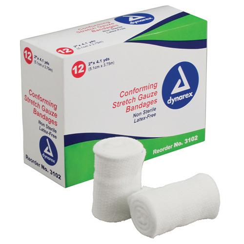 Vital-Roll Conforming Gauze Non-Sterile 2  x 131  Pk/12