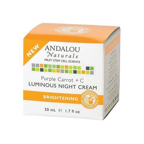 Andalou Naturals Purple Carrot +C Luminous Night Cream (1x1.7 Oz)