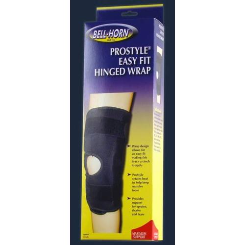 Hinged Knee Wrap  ProStyle EZ Fit  Large  15  - 17