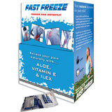 FastFreeze Therapy Gel  Dispenser w/100 5gm Packs