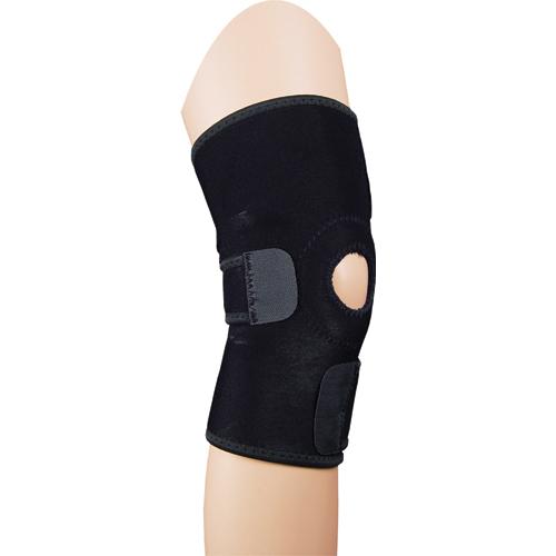 Knee Wrap Black Universal Open Patella