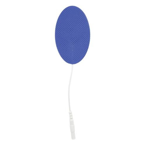 Reusable Electrodes  Pack/4 1.5 x2.5  Oval  Blue Jay Brand