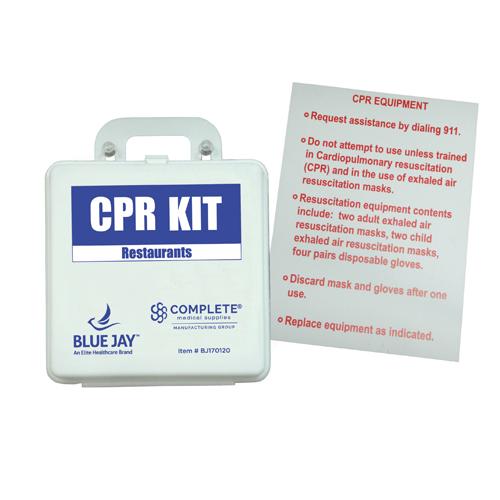 First Aid Kit - CPR Restaurant w/Poster