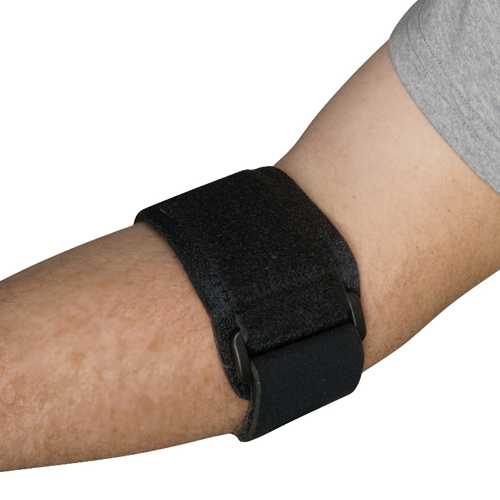 Blue Jay Tennis Elbow Strap Universal  Black