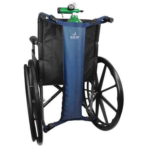 Wheelchair Oxygen Cylinder Bag  Navy