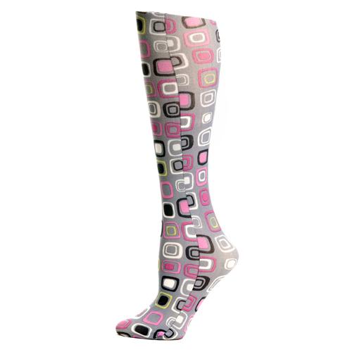 Blue Jay Fashion Socks (pr) Grey Dot Art 8-15mmHg