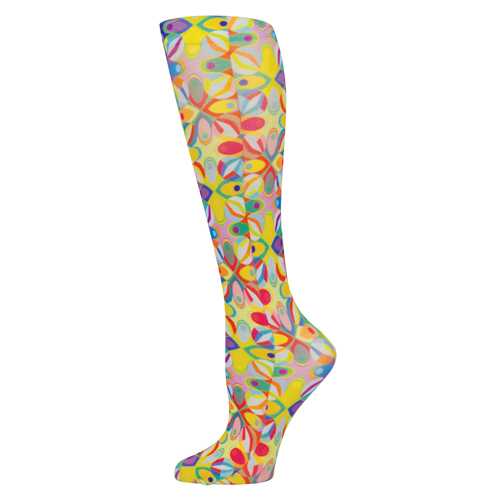 Blue Jay Fashion Socks (pr) Abstract Colors 8-15mmHg