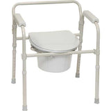 ProBasics Three-in-One Folding Commode W/ Full Seat  Case/4