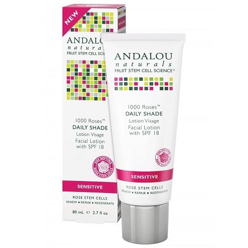 Andalou Naturals 1000 Roses Facial Lotion SPF 18 (1x2.7 OZ)