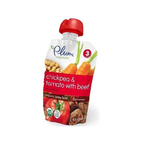 Plum Organics St3 Chkp Tom (6x4OZ )