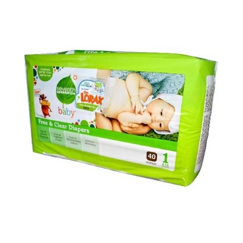 Seventh Generation Diapers Stage 1 (4x40 CT)