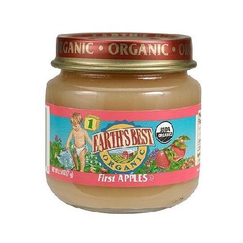 Earth's Best Baby Foods Baby First Apples (12x2.5OZ )