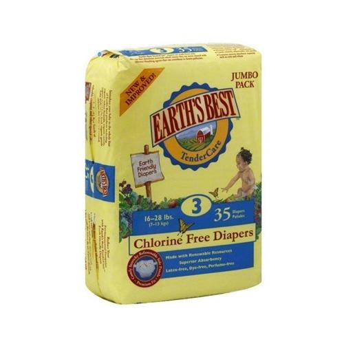 Earth's Best Tendercare Diapers Size 3 (4x35 CT)