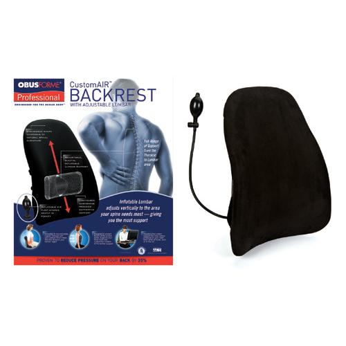 ObusForme CustomAIR Backrest w/Adj Lumbar Support