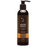 Earthly Body Hemp Seed Massage Lotion - 8 oz Dreamsicle