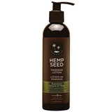 Earthly Body Hemp Seed Massage Lotion - 8 oz Guava Lava