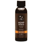 Earthly Body Hemp Seed Massage Lotion - 2 oz Dreamsicle