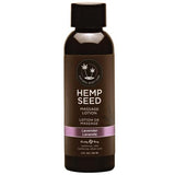 Earthly Body Hemp Seed Massage Lotion - 2 oz Lavender