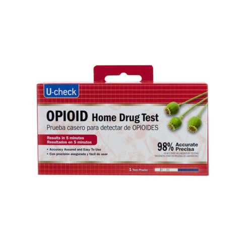 U-Check Opioid Home Drug Test ( Case of 12 )