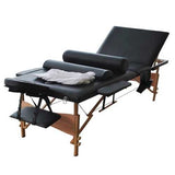 84"L 3 Fold Portable Massage Table with Sheet Cover