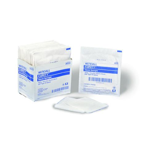 Curity Gauze Sponge 2  X 2  8-Ply Sterile (50 pks of 2)