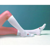 TED Knee Length- Closed Toe- Large - Long (pair) White