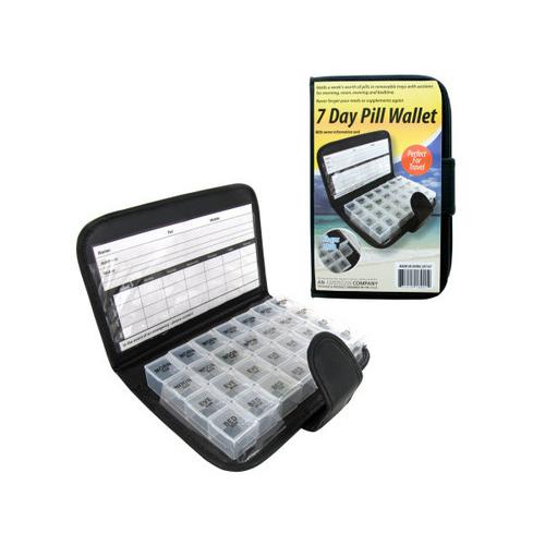 7 Day Pill Wallet ( Case of 12 )