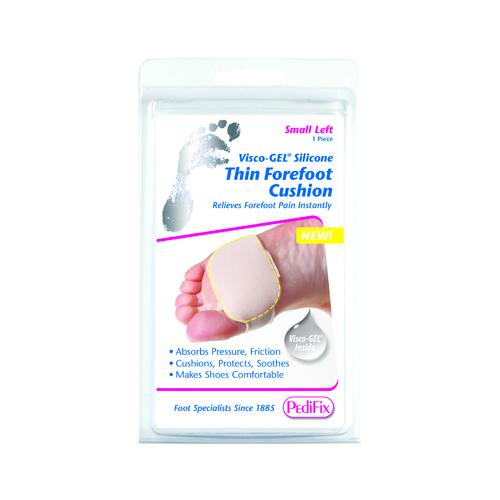 Visco-GEL Silicone Thin Forefoot Cushion Large Left