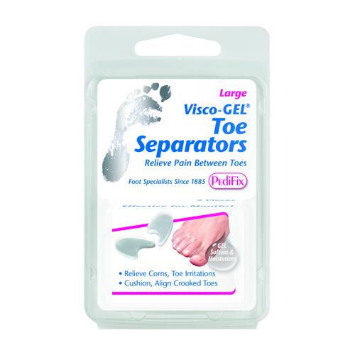 Visco-Gel Toe Separators Large  Pk/2