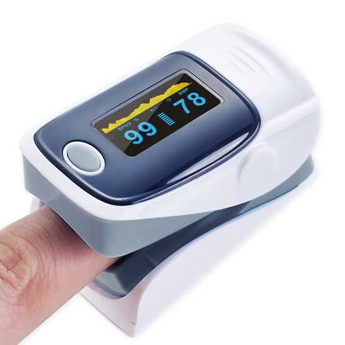 Digital Finger Oximeter Gray