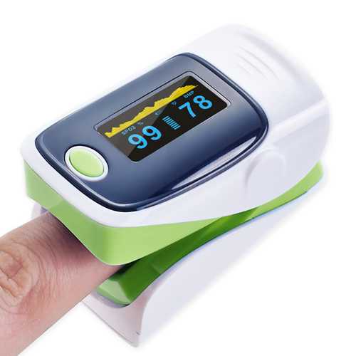 Digital Finger Oximeter Green