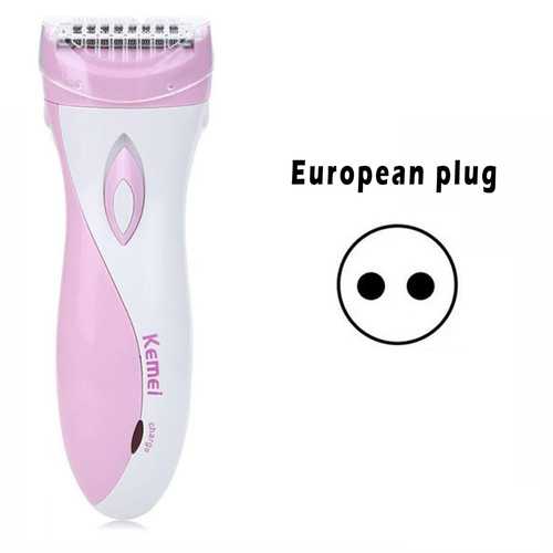 KEMEI-3018 Electric Epilator Pink EU Plug