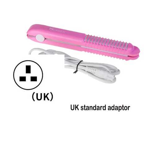 SURKER SK105 Hair Curler - Pink UK plug