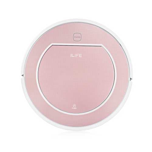 ILIFE V7s Robotic Vacuum Cleaner Rose Gold