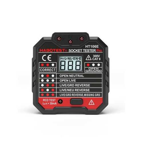 Digital Display Socket Tester Plug - US