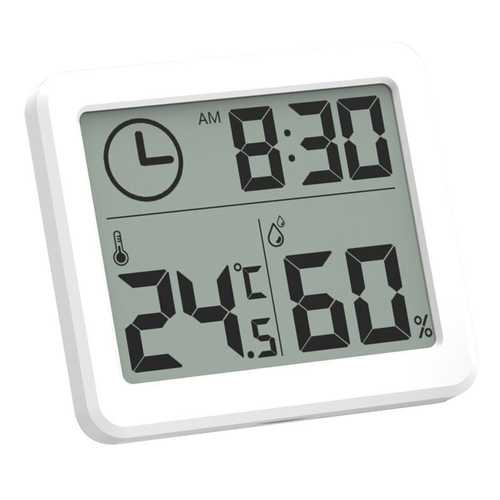 Thin Intelligent Electronic Clock Hygrometer