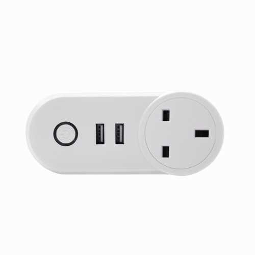 Wifi Smart Socket with USB Outlet - UK Plug