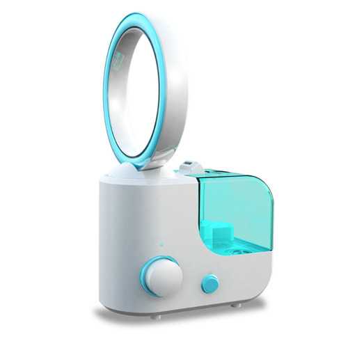 No-blade Fan Humidifier - Blue, UK Plug